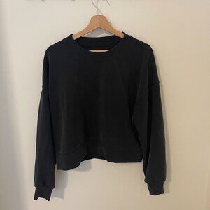 Lululemon Softstreme Perfectly Oversized Cropped Crew - Like New
